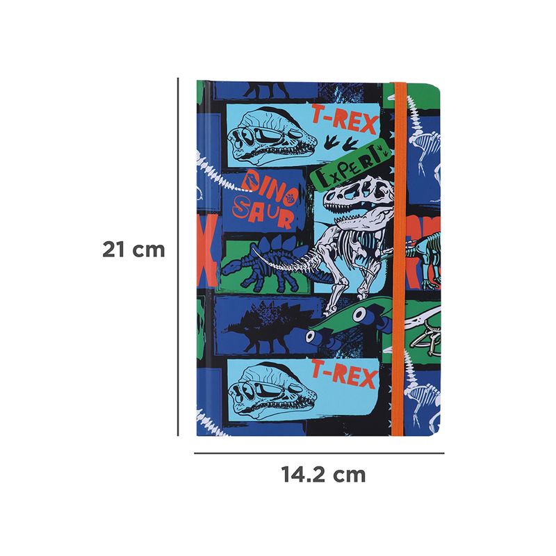 Cuaderno-a5-de-tapa-dura-con-banda-80-hojas-serie-dinosaurios-Miniso-6-23308