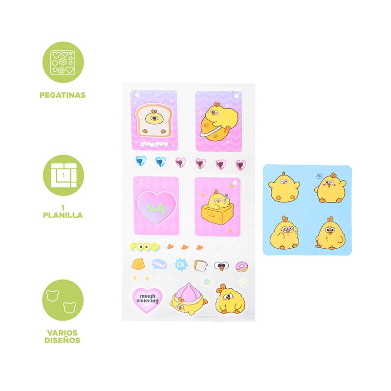 Stickers-set-de-marco-de-fotos-y-pegatinas-serie-dundun-Miniso-3-23332