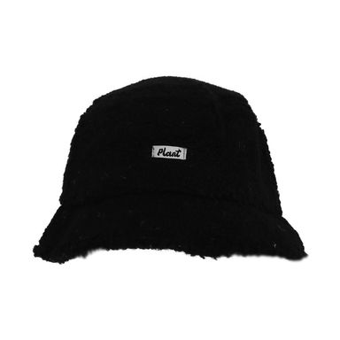 Sombrero de cubo miniso peluche negro -  Miniso