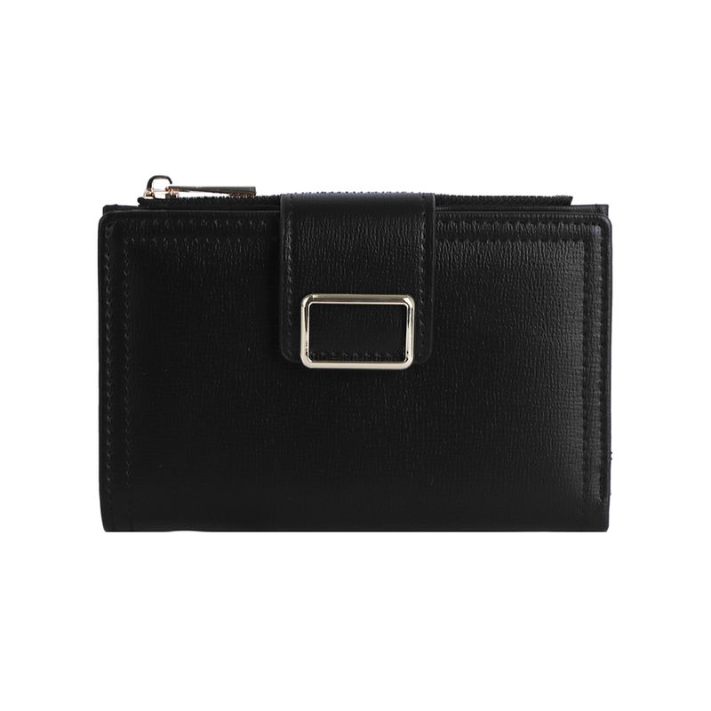 Cartera-para-mujer-mediana-miniso-hebilla-cuadrada-negro-Miniso-1-22978