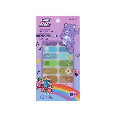 Colección ositos cariñositos pegatinas para uñas 02 -  Care Bears