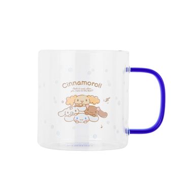 Taza de vidrio party series personajes sanrio 420 ml cinnamoroll -  Sanrio