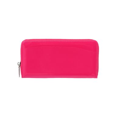 Cartera larga para mujer miniso tipo charol rosa -  Miniso