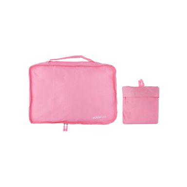Organizador de viaje bolsa de almacenamiento de ropa plegable minigo 4.0 L rosa -  Miniso