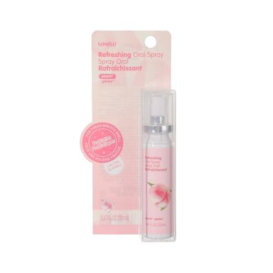 Spray bucal refrescante melocotón -  Miniso