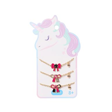 Set de pulseras infantiles miniso funny series dije de monitos 3 pzas -  Miniso