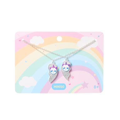 Set de collares bff miniso colección funny panda rock star 2 pzas -  Miniso