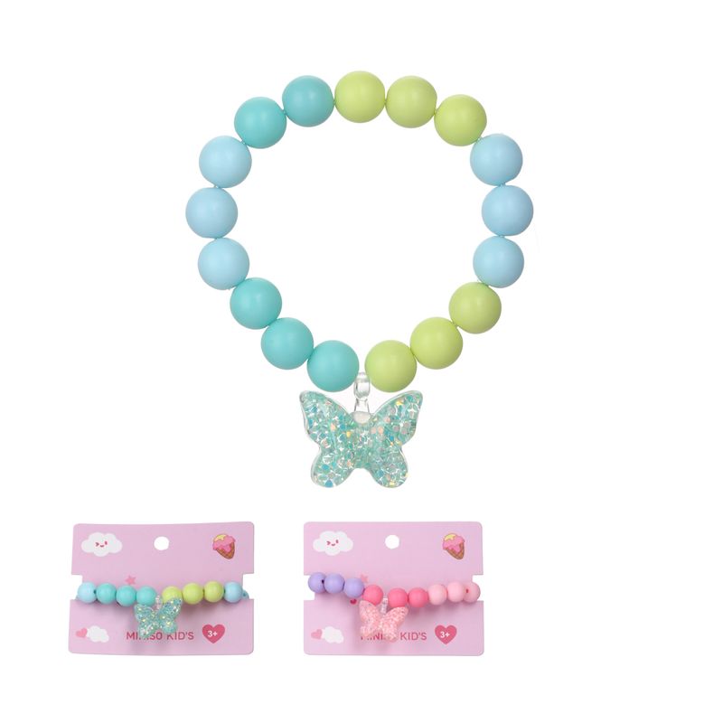 Pulsera-miniso-serie-fairy-tale-cuentas-de-colores-y-dije-de-mariposa-Miniso-1-22734