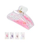 Pinza-para-cabello-miniso-serie-fairy-tale-8cm-semicirculartransparente-confetti-estrellas-Miniso-1-22738