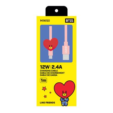 Cable de carga y datos 8pin colección bt21 tata -  BT21