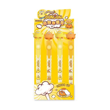 Lapicero de gel giratorio 0 5 mm negro 2 modelos surtidos pdq serie dundun -  Miniso
