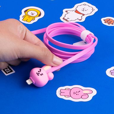 Cable de carga y datos 8pin colección bt21 cooky -  BT21