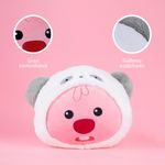 Almohadas-y-cojines-con-forma-de-cabeza-que-cambia-de-disfraz-panda-serie-loopy-Loopy-6-22846