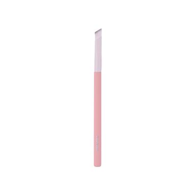 Pincel cuadrado para cejas microblading peach pink series -  Miniso