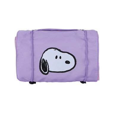 Cosmetiquera colección snoopy serie colorful life plegable morado -  Snoopy