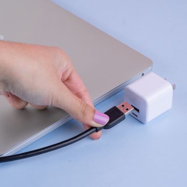 Minicargador rápido 33w doble puerto usb y tipo c mod st810 miniso -  Miniso