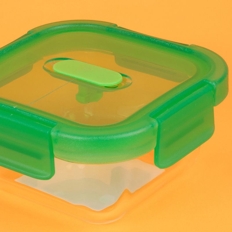Taper-cuadrado-para-alimentos-serie-rainbow-320-ml-verde-Miniso-3-23437