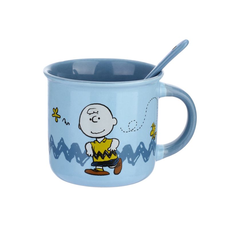 Taza-de-cer-mica-con-cuchara-390-ml-2-piezas-color-azul-serie-snoopy-Snoopy-4-23461