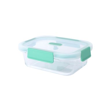 Taper de alimentos de vidrio 640 ml verde -  Miniso