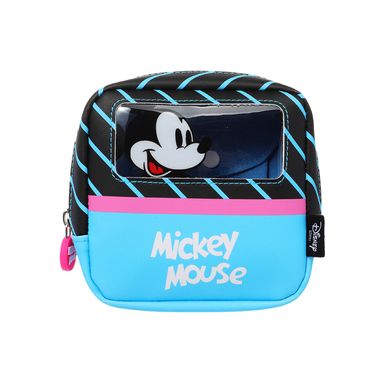 Cosmetiquera disney con ventana transparente mickey mouse azul -  Disney