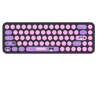 Teclado inalámbrico de personajes de sanrio mod sk 676ag kuromi -  Sanrio