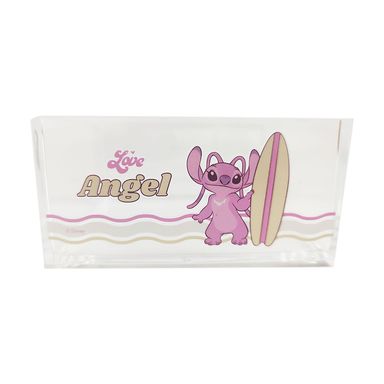 Organizador de plástico transparente apilable s serie lilo & stitch disney -  Lilo & Stitch
