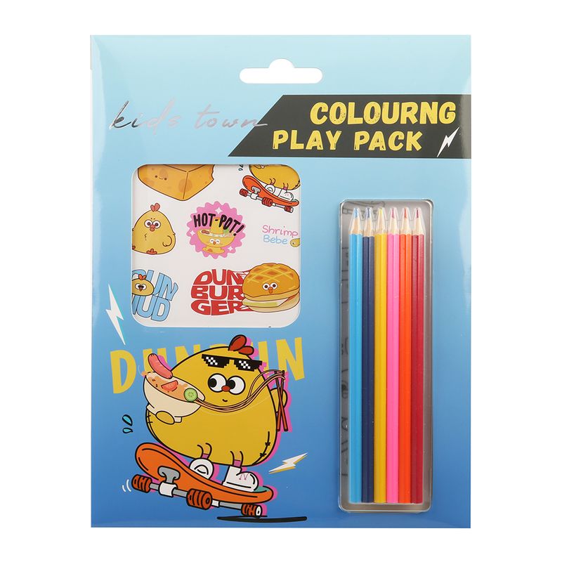 Set-de-escritorio-para-colorear-azul-serie-dundun-Miniso-1-23334