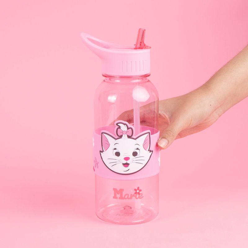 Vaso-de-pl-stico-con-sorbete-y-funda-1000ml-marie-serie-lilo-stitch-disney-color-rosa-Disney-2-23275