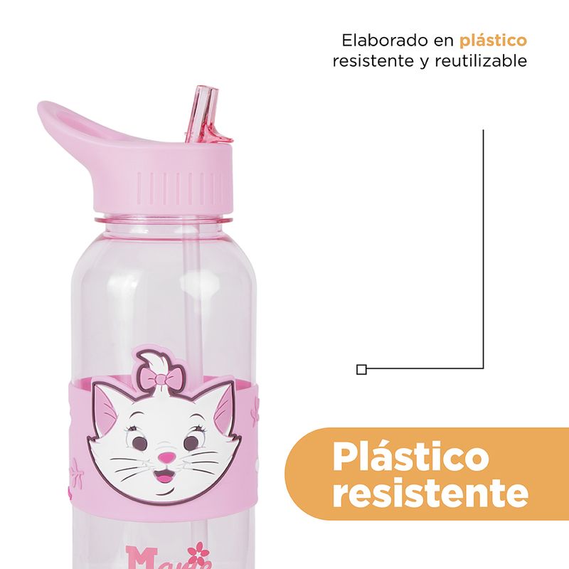 Vaso-de-pl-stico-con-sorbete-y-funda-1000ml-marie-serie-lilo-stitch-disney-color-rosa-Disney-7-23275