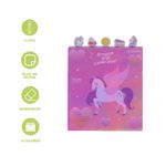 Set-5-lapices-bloc-de-notas-de-50-hojas-pdq-serie-fantasy-unicorn-Miniso-3-22566