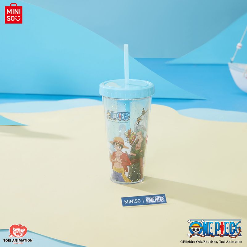 Vaso-de-pl-stico-de-doble-pared-con-sorbete-de-la-colecci-n-clasica-de-one-piece-420-ml-azul-One-Piece-3-23362