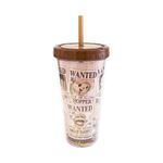 Vaso-de-pl-stico-de-doble-pared-con-sorbete-de-one-piece-classic-collection-420-ml-marr-n-One-Piece-1-23361