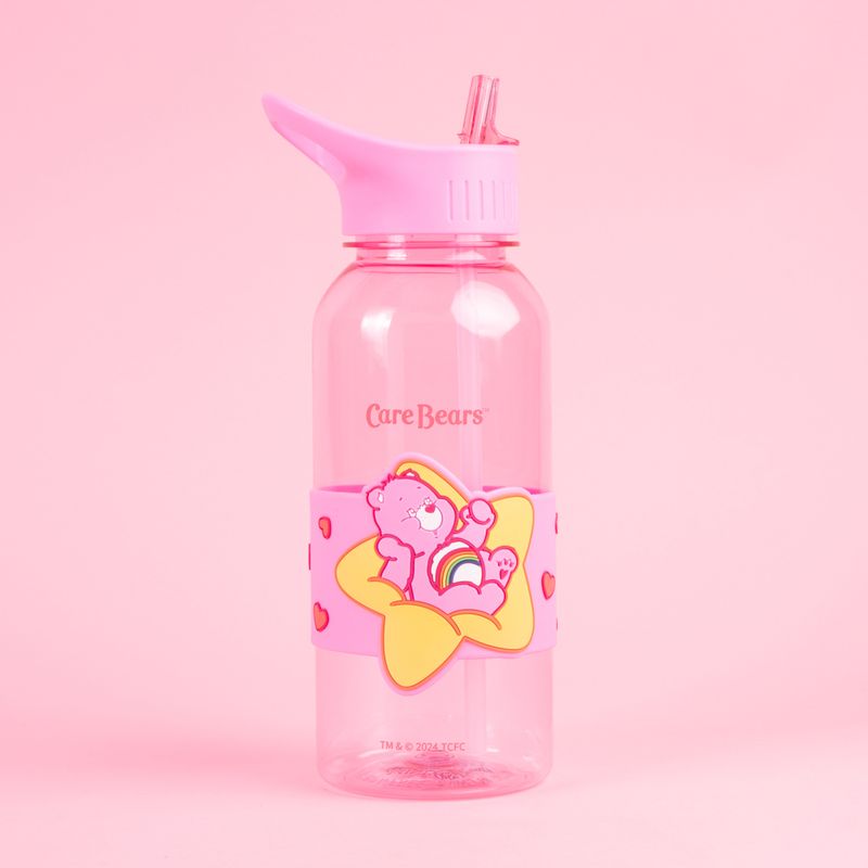Vaso-de-pl-stico-con-sorbete-y-funda-1000ml-rosa-serie-care-bears-Care-Bears-8-23637