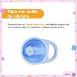 Vaso-de-pl-stico-con-sorbete-y-funda-1000ml-azul-serie-care-bears-Care-Bears-5-23638
