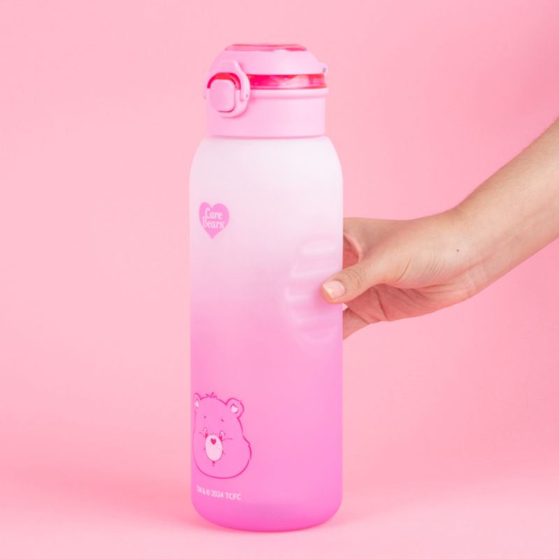 Vaso-de-pl-stico-con-tapa-abatible-autom-tica-1500ml-rosa-serie-care-bears-Care-Bears-2-23666