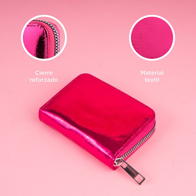 Monedero-miniso-serie-shiny-metalizado-rosa-Miniso-6-23526