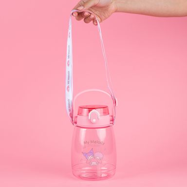 Tomatodo de plástico con correa 1300ml mymelody serie sanrio rosa -  Sanrio