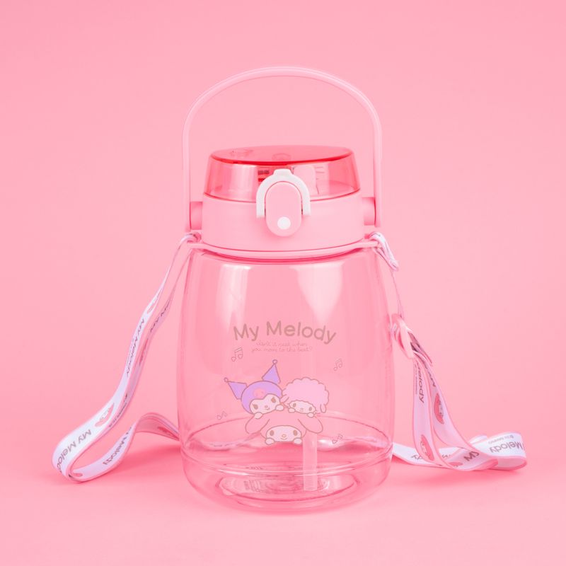 Botella-de-pl-stico-con-correa-1300ml-mymelody-serie-sanrio-rosa-Sanrio-3-23531