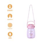 Botella-de-pl-stico-con-correa-1300ml-mymelody-serie-sanrio-rosa-Sanrio-4-23531