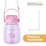 Botella-de-pl-stico-con-correa-1300ml-mymelody-serie-sanrio-rosa-Sanrio-7-23531