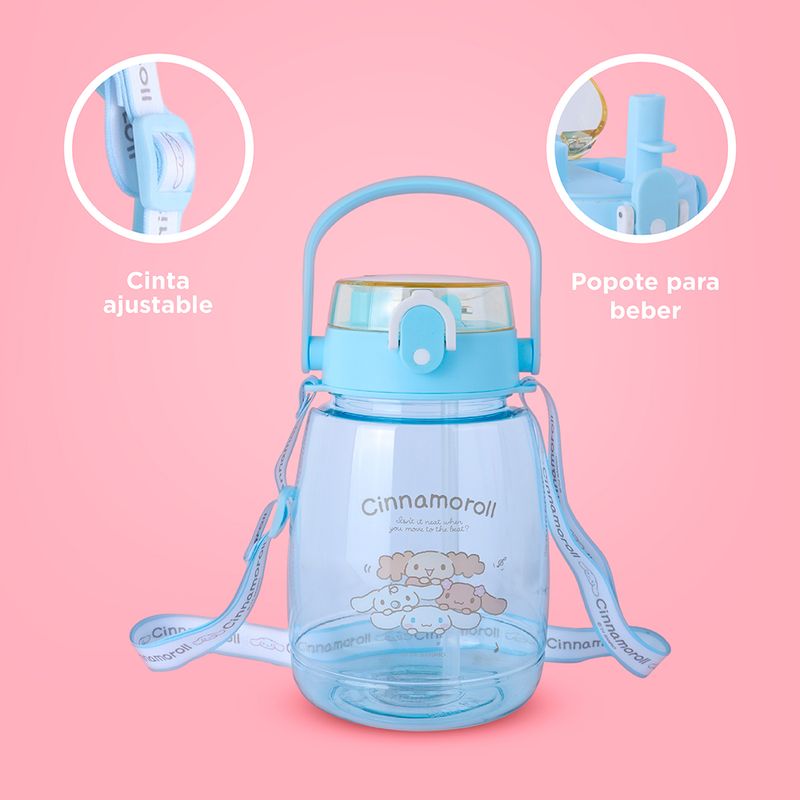 Botella-de-pl-stico-con-correa-1300ml-cinnamoroll-serie-sanrio-azul-Sanrio-5-23532