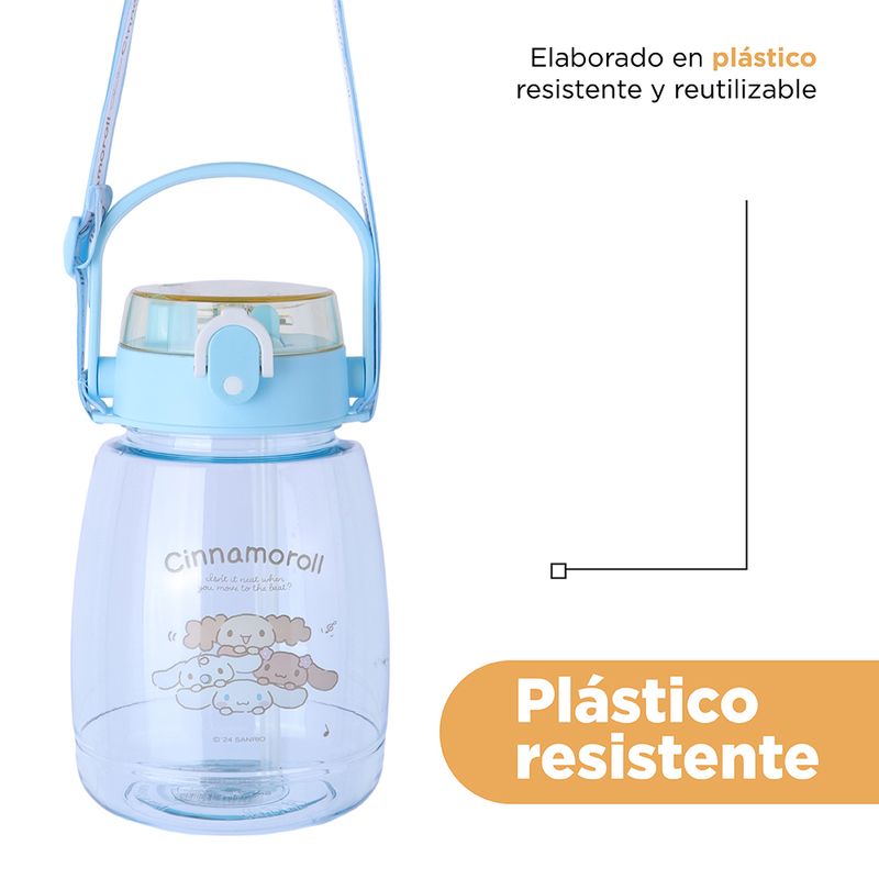Botella-de-pl-stico-con-correa-1300ml-cinnamoroll-serie-sanrio-azul-Sanrio-6-23532