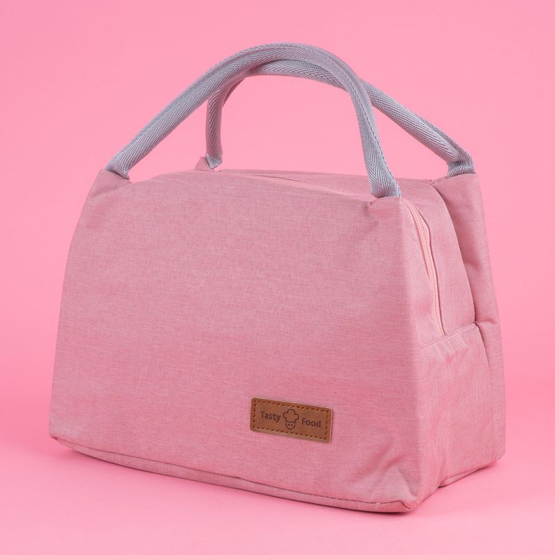 Lonchera-miniso-rectangular-lisa-rosa-Miniso-7-23537