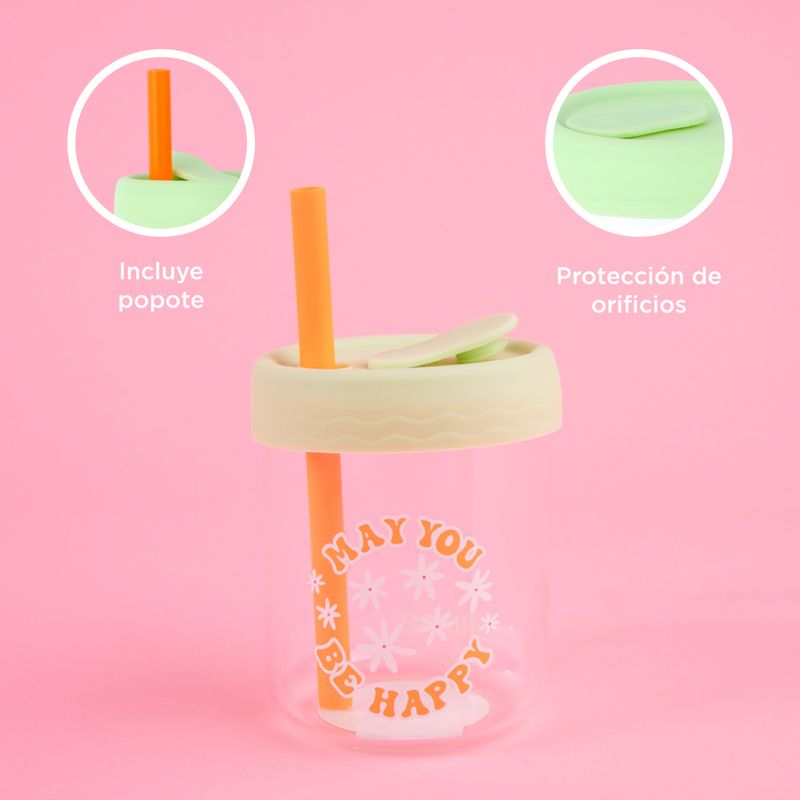 Vaso-de-vidrio-con-tapa-de-silicona-350-ml-verde-Miniso-6-23546