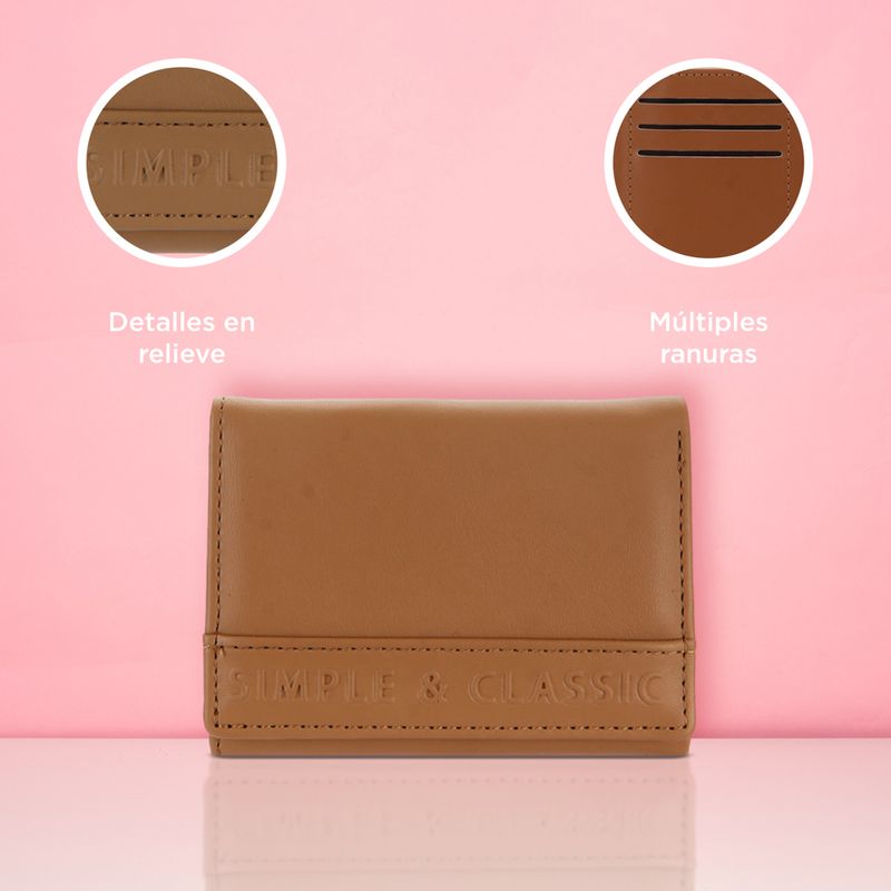 Cartera-con-bot-n-para-mujer-miniso-letras-en-relieve-caf-Miniso-6-23556