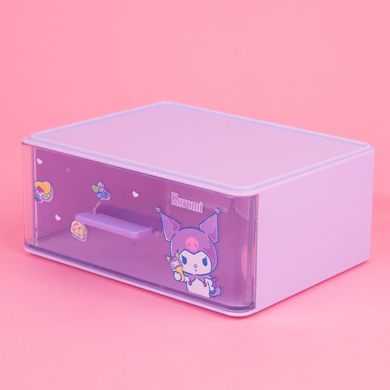 Organizador-de-pl-stico-caj-n-de-almacenamiento-de-personajes-de-sanrio-kuromi-Sanrio-7-23559