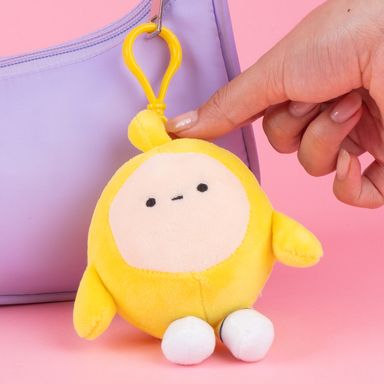 Llavero colección para aliviar el estres amarillo serie egg party -  Egg Party