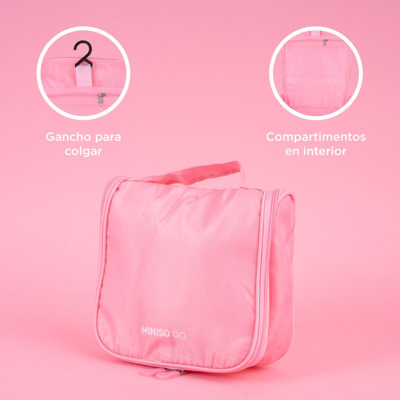 Neceser-de-viaje-neceser-minigo-4-0-con-gancho-rosa-Miniso-6-23597
