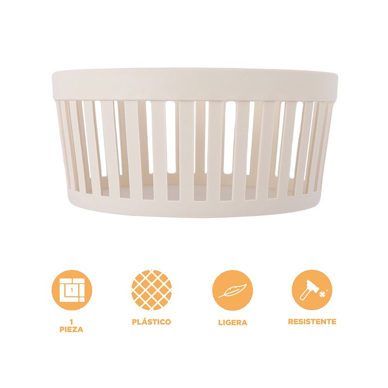 Organizador-de-pl-stico-cesta-de-almacenamiento-redonda-mori-girl-beige-Miniso-3-23603