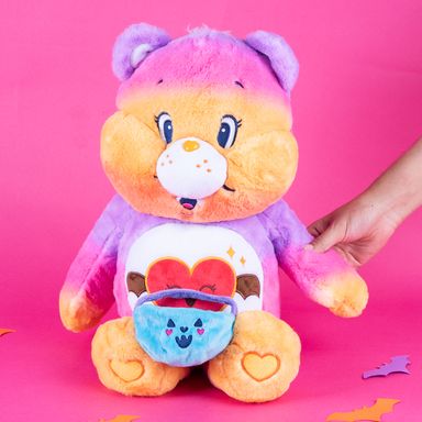 Peluche halloween 41 cm brillo espeluznante serie care bears -  Care Bears